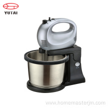 battery operated hand mixer electric 2500ml rotary bowl
